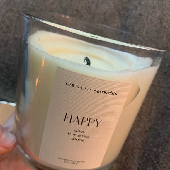 Life in LiLac x Madi Nelson Happy candle - Picture 3 of 3